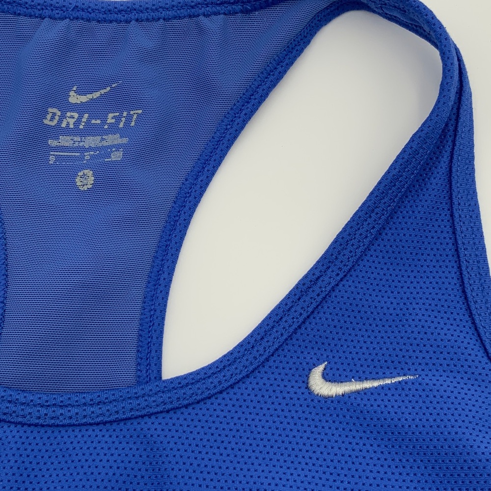 TWO Nike Dri-FIT Racerback Tanks - Royal Blue & Plum - Picture 8 of 9